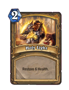 Карта Hearthstone «Свет небес»