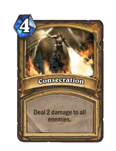 Карта Hearthstone «Освящение»