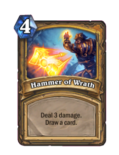 Карта Hearthstone «Молот гнева»