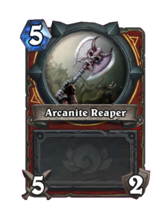 Карта Hearthstone «Арканитовый жнец»