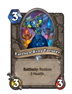 Карта Hearthstone «Служитель Земли»