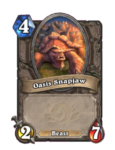 Карта Hearthstone «Оазисный хрустогрыз»