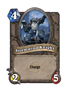 Карта Hearthstone «Рыцарь Штормграда»
