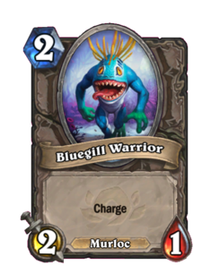 Карта Hearthstone «Воин Синежабрых»