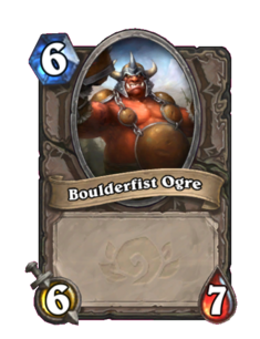 Карта Hearthstone «Огр Тяжелого Кулака»