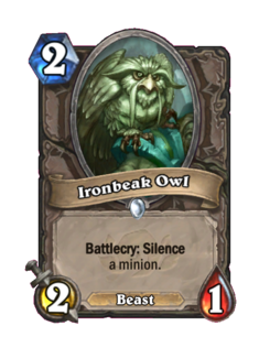 Карта Hearthstone «Железноклюв»