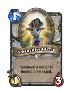 Карта Hearthstone «Клирик Североземья»