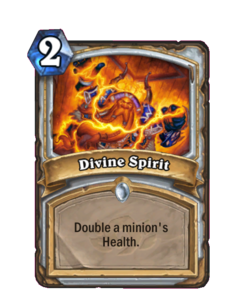 Карта Hearthstone «Божественный дух»