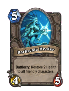 Карта Hearthstone «Нага-целительница»