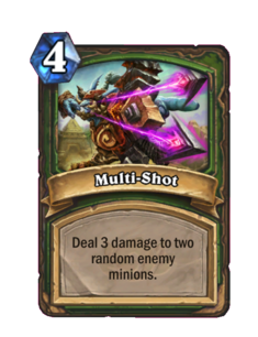 Карта Hearthstone «Залп»