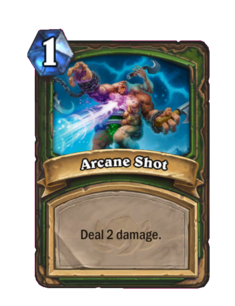 Карта Hearthstone «Чародейский выстрел»