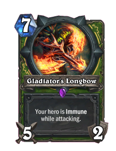 Карта Hearthstone «Длинный лук»