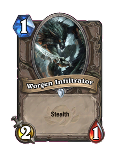 Карта Hearthstone «Ворген-разведчик»
