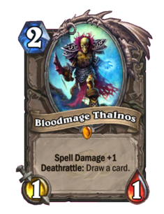 Карта Hearthstone «Маг крови Талнос»