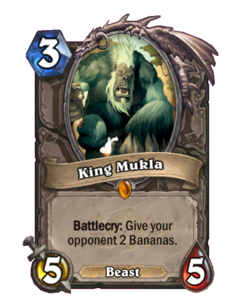 Карта Hearthstone «Король Мукла»
