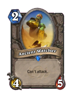 Карта Hearthstone «Древний дозорный»
