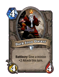 Карта Hearthstone «Дворф Черного Железа»