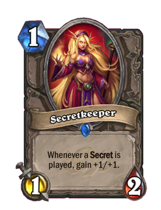 Карта Hearthstone «Хранительница тайн»