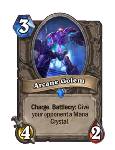 Карта Hearthstone «Чародейский голем»