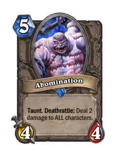 Карта Hearthstone «Поганище»