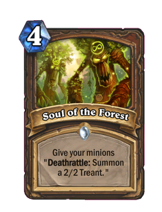 Карта Hearthstone «Душа леса»