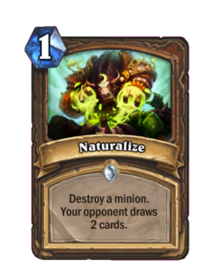 Карта Hearthstone «Близость к природе»
