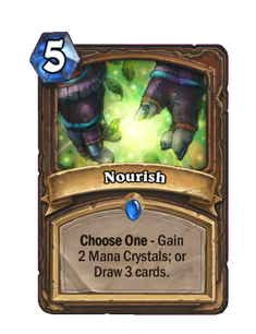 Карта Hearthstone «Дар природы»