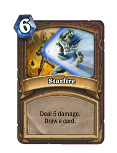 Карта Hearthstone «Звездный огонь»