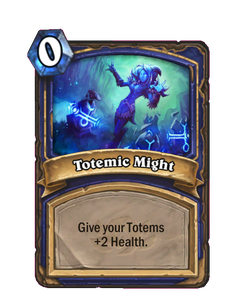 Карта Hearthstone «Мощь тотемов»