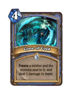 Карта Hearthstone «Конус холода»