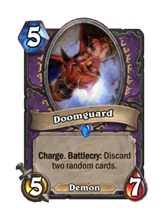 Карта Hearthstone «Страж ужаса»