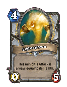 Карта Hearthstone «Порождение Света»