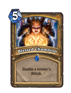 Карта Hearthstone «Благословение силы»