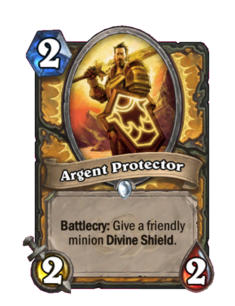 Карта Hearthstone «Заступник Авангарда»