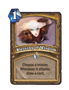 Карта Hearthstone «Печать мудрости»