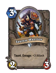 Карта Hearthstone «Таурен-воин»
