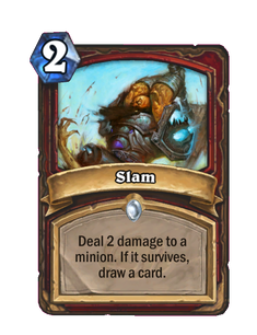 Карта Hearthstone «Мощный удар»