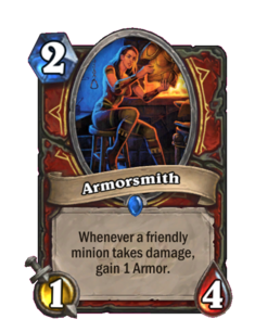 Карта Hearthstone «Мастер брони»