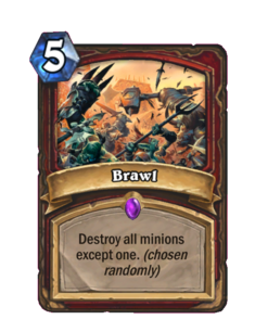 Карта Hearthstone «Потасовка»