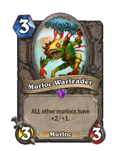 Карта Hearthstone «Мурлок-полководец»