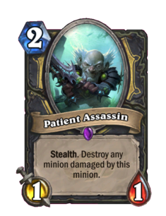 Карта Hearthstone «Терпеливый убийца»