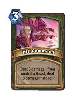 Карта Hearthstone «Команда «Взять!»»
