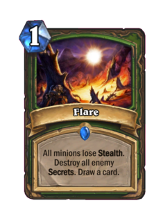 Карта Hearthstone «Осветительная ракета»