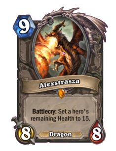 Карта Hearthstone «Алекстраза»