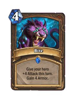 Карта Hearthstone «Укус»