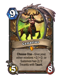 Карта Hearthstone «Кенарий»