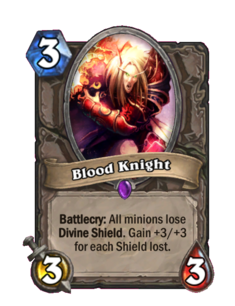 Карта Hearthstone «Рыцарь крови»