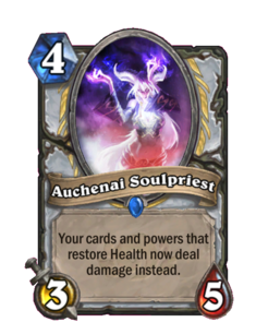 Карта Hearthstone «Аукенайская жрица»