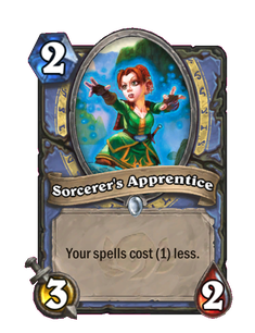 Карта Hearthstone «Ученица чародея»