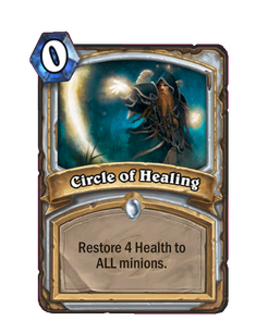 Карта Hearthstone «Круг исцеления»